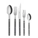 Bistrot Shiny Dark Grey Flatware