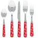Provencal Red Flatware