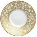 Salamanque Or/Gold White Mocha Saucer Diam 4.3 in