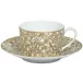 Salamanque Or/Gold White Tea Cup Extra Diam 3.4 in