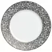 Salamanque Platinum White American Dinner Plate Round 10.6 in.