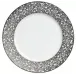 Salamanque Platinum White Buffet Plate Round 12.2 in.