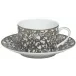 Salamanque Platinum White  Tea Cup Extra Diam 3.4 in