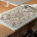 Venezia Ash Beige Placemat 21" x 15"