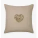 Cuore Decorative Pillow 18 x 18 Gold