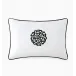 Storia Decorative Pillow 12 x 18 White/Black