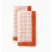 Mikela Set of 4 Dinner Napkin 20 x 20 Tangerine