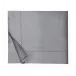 Giotto Full Bottom Fitted Sheet 54 x 75 x 17 Slate