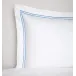 Grande Hotel Standard Sham 21 x 26 White/Ocean