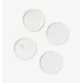 Calanna Set of 4 Boxed Marble Coaster White