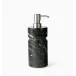 Marquina Black Soap Dispenser 3"Dia 8" High