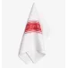 Parma Kitchen Towel Set of 2 18 x 28 White/Red