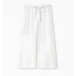 Caricia White Drawstring Pant Large