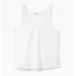 Caricia White/White Swing Tank Top