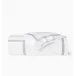 Estate White/Lunar Full/Queen Duvet Cover 88 x 92