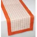 Mikela Tangerine Table Runner