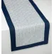 Mikelina Navy Table Runner