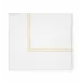 Grande Hotel King Flat Sheet 114 x 114 White/Banana