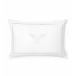 Ronzio Decorative Pillow 12 x 18 White/White