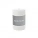 White Pillar Candle 2 x 3