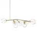 Vine Modern Brass Chandelier (Special Order)