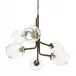 Caledonia Chandelier with 6 Globes Bronze