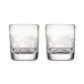 Engraved Pine Ascutney Double Old-Fashioned in Gift Box - Set of 2