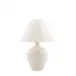 Belmont Pottery Lamp Medium Crackle Ivory