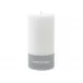 White Pillar Candle 3 x 6