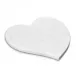 Marble Heart Board - White