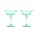 Acqua Rialto Glass Coupe 10 oz Menthe (Mint)