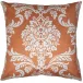 Picnic Orange Floral 22 x 22 in Pillow