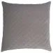 Quilted Light Grey 12 x 24 in Pillow