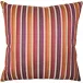 Rainbow Stripe 24 x 24 in Pillow