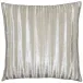 Stripe Velvet Ivory Pillow