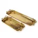 Gold Bows Serving Trays Includes 2 Sizes Set of 2