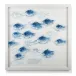 School of Fish Hand-Painted Wall Art Pine Wood/PS/Canvas/Plexiglas/Metal