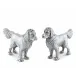 Morning Hunt Pewter Retriever Salt And Pepper Set