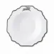 Running Elk Platinum Rim Scallop Soup Plate