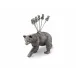 Woodland Creatures Pewter Black Bear Cheese Picks