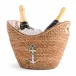 Wicker Rattan Anchor Champagne Tub