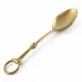 Bit Shiny Gold Stainless Steel Serving Spoon