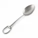 Stirrup Matte Silver Stainless Steel Serving Spoon