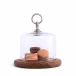 Classic Wood Dome Cheese / Dessert Stand