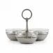 Pewter Condiment Trio