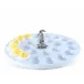Garden Friends Deviled Egg Tray With Pewter Standing Rabbit