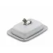 Garden Friends Stoneware Butter Dish With Pewter Mabel The Cow