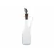 Olive Cruet Bottle With Pewter Head Cork Stopper