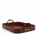 Leather Bit Serving Tray
