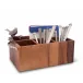 Song Bird Wood Flatware Caddy
